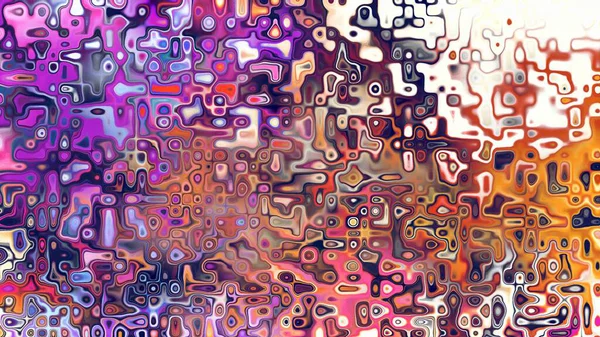 Yumuşak mor ve pembe tonlara sahip soyut organik hücresel doku, sıvı mozaik desen ve rüya gibi dijital yüzey