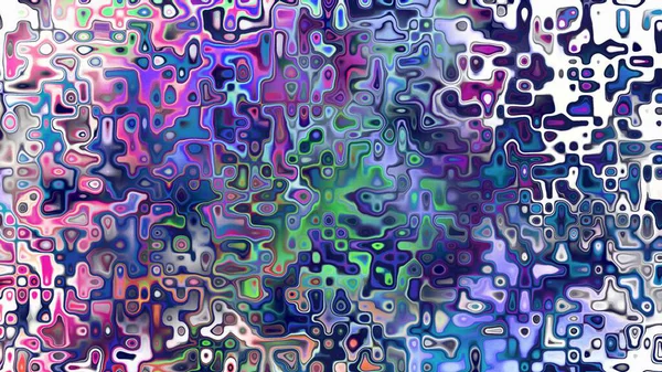 Yumuşak mor ve pembe tonlara sahip soyut organik hücresel doku, sıvı mozaik desen ve rüya gibi dijital yüzey