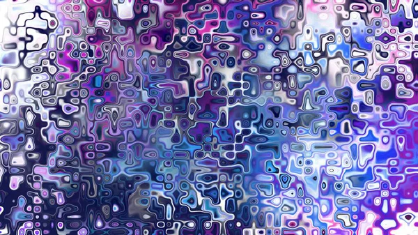 Yumuşak mor ve pembe tonlara sahip soyut organik hücresel doku, sıvı mozaik desen ve rüya gibi dijital yüzey