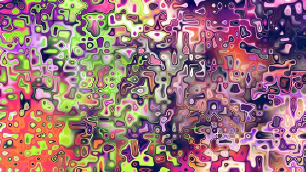 Yumuşak mor ve pembe tonlara sahip soyut organik hücresel doku, sıvı mozaik desen ve rüya gibi dijital yüzey