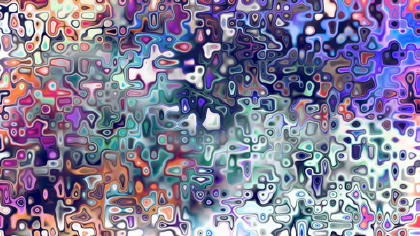 Yumuşak mor ve pembe tonlara sahip soyut organik hücresel doku, sıvı mozaik desen ve rüya gibi dijital yüzey