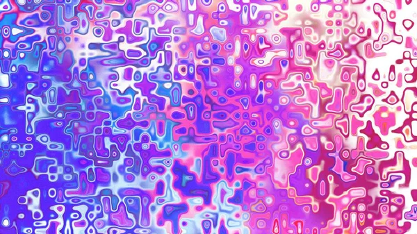 Yumuşak mor ve pembe tonlara sahip soyut organik hücresel doku, sıvı mozaik desen ve rüya gibi dijital yüzey