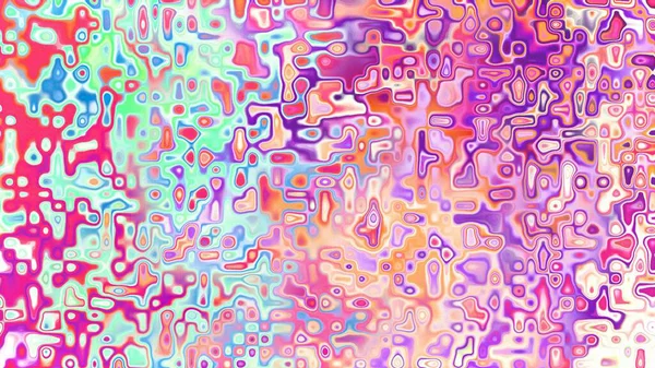 Yumuşak mor ve pembe tonlara sahip soyut organik hücresel doku, sıvı mozaik desen ve rüya gibi dijital yüzey