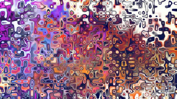 Yumuşak mor ve pembe tonlara sahip soyut organik hücresel doku, sıvı mozaik desen ve rüya gibi dijital yüzey