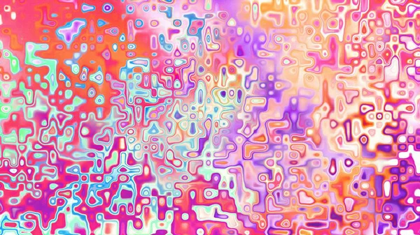 Yumuşak mor ve pembe tonlara sahip soyut organik hücresel doku, sıvı mozaik desen ve rüya gibi dijital yüzey