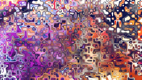 Yumuşak mor ve pembe tonlara sahip soyut organik hücresel doku, sıvı mozaik desen ve rüya gibi dijital yüzey