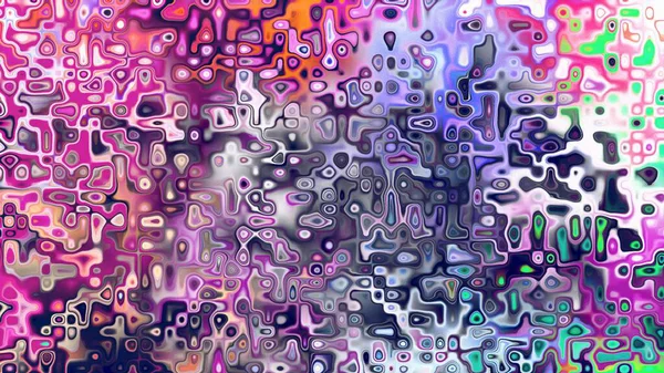 Yumuşak mor ve pembe tonlara sahip soyut organik hücresel doku, sıvı mozaik desen ve rüya gibi dijital yüzey