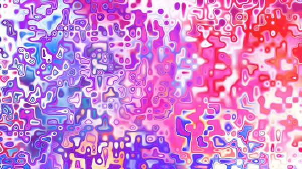 Yumuşak mor ve pembe tonlara sahip soyut organik hücresel doku, sıvı mozaik desen ve rüya gibi dijital yüzey