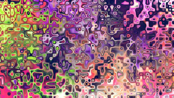 Yumuşak mor ve pembe tonlara sahip soyut organik hücresel doku, sıvı mozaik desen ve rüya gibi dijital yüzey