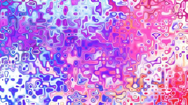Yumuşak mor ve pembe tonlara sahip soyut organik hücresel doku, sıvı mozaik desen ve rüya gibi dijital yüzey