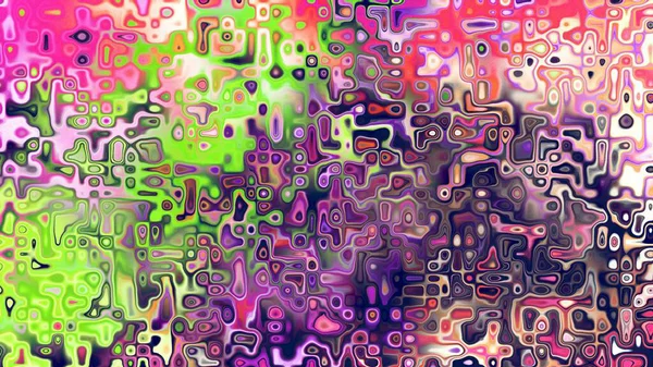 Yumuşak mor ve pembe tonlara sahip soyut organik hücresel doku, sıvı mozaik desen ve rüya gibi dijital yüzey