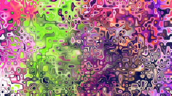 Yumuşak mor ve pembe tonlara sahip soyut organik hücresel doku, sıvı mozaik desen ve rüya gibi dijital yüzey