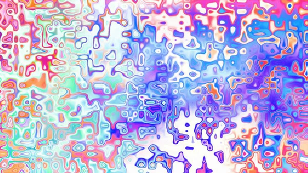 Yumuşak mor ve pembe tonlara sahip soyut organik hücresel doku, sıvı mozaik desen ve rüya gibi dijital yüzey