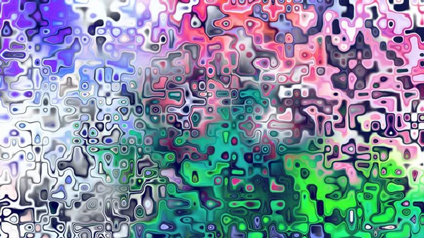 Yumuşak mor ve pembe tonlara sahip soyut organik hücresel doku, sıvı mozaik desen ve rüya gibi dijital yüzey