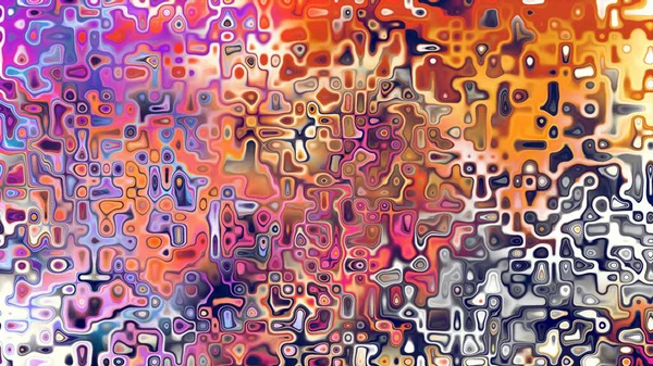 Yumuşak mor ve pembe tonlara sahip soyut organik hücresel doku, sıvı mozaik desen ve rüya gibi dijital yüzey