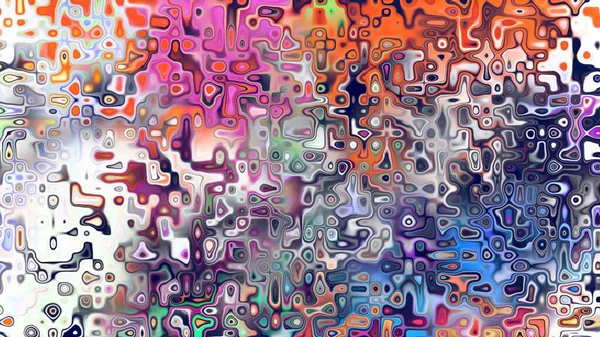 Yumuşak mor ve pembe tonlara sahip soyut organik hücresel doku, sıvı mozaik desen ve rüya gibi dijital yüzey