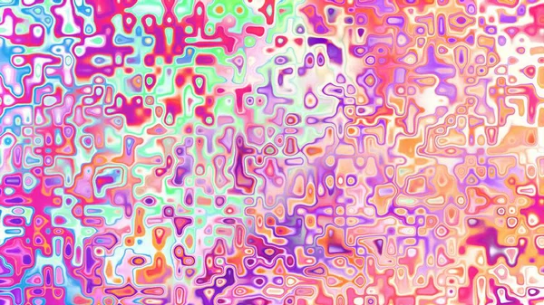 Yumuşak mor ve pembe tonlara sahip soyut organik hücresel doku, sıvı mozaik desen ve rüya gibi dijital yüzey