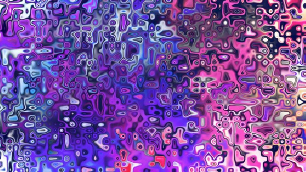 Yumuşak mor ve pembe tonlara sahip soyut organik hücresel doku, sıvı mozaik desen ve rüya gibi dijital yüzey
