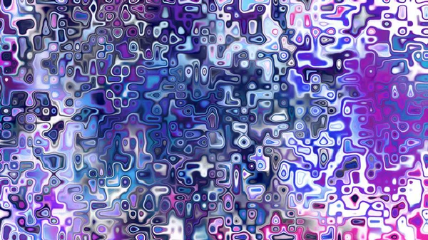 Yumuşak mor ve pembe tonlara sahip soyut organik hücresel doku, sıvı mozaik desen ve rüya gibi dijital yüzey