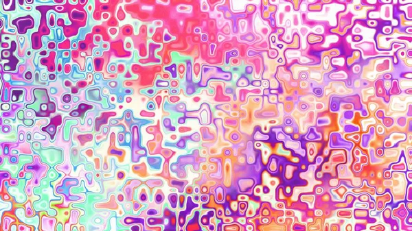 Yumuşak mor ve pembe tonlara sahip soyut organik hücresel doku, sıvı mozaik desen ve rüya gibi dijital yüzey