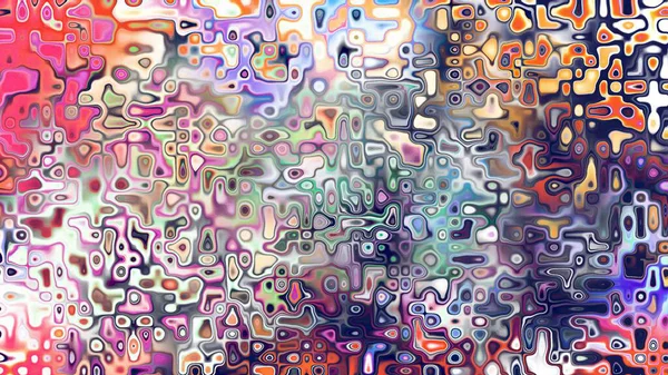 Yumuşak mor ve pembe tonlara sahip soyut organik hücresel doku, sıvı mozaik desen ve rüya gibi dijital yüzey