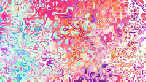 Yumuşak mor ve pembe tonlara sahip soyut organik hücresel doku, sıvı mozaik desen ve rüya gibi dijital yüzey