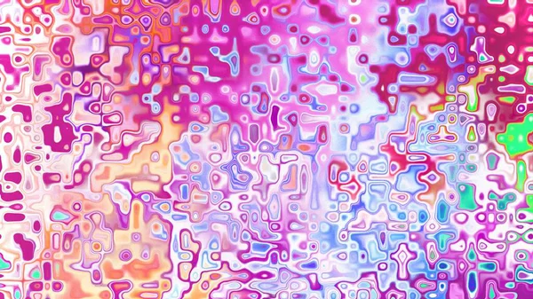 Yumuşak mor ve pembe tonlara sahip soyut organik hücresel doku, sıvı mozaik desen ve rüya gibi dijital yüzey
