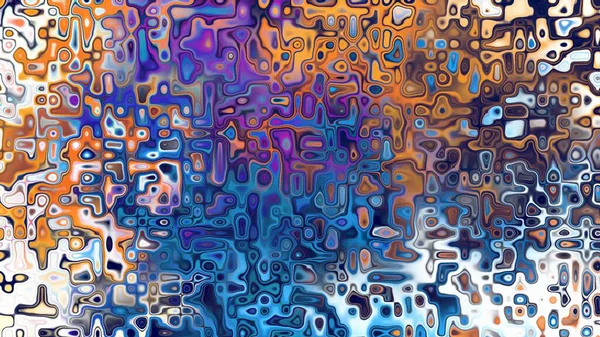 Yumuşak mor ve pembe tonlara sahip soyut organik hücresel doku, sıvı mozaik desen ve rüya gibi dijital yüzey