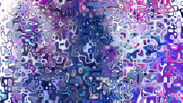 Yumuşak mor ve pembe tonlara sahip soyut organik hücresel doku, sıvı mozaik desen ve rüya gibi dijital yüzey