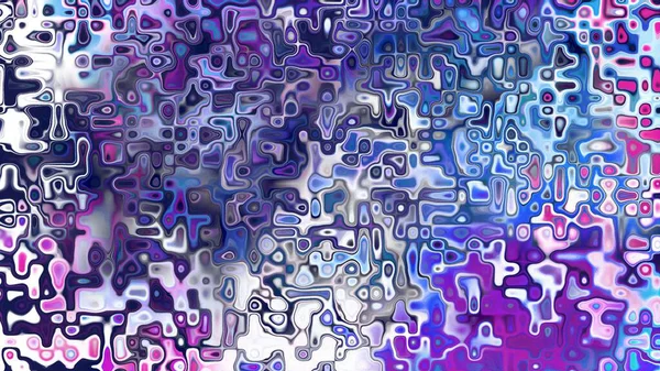 Yumuşak mor ve pembe tonlara sahip soyut organik hücresel doku, sıvı mozaik desen ve rüya gibi dijital yüzey