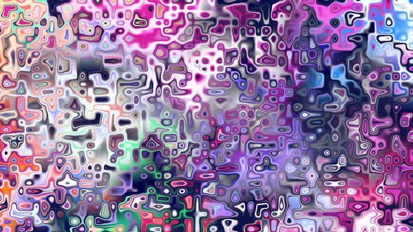 Yumuşak mor ve pembe tonlara sahip soyut organik hücresel doku, sıvı mozaik desen ve rüya gibi dijital yüzey