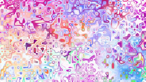Yumuşak mor ve pembe tonlara sahip soyut organik hücresel doku, sıvı mozaik desen ve rüya gibi dijital yüzey