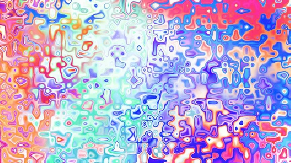 Yumuşak mor ve pembe tonlara sahip soyut organik hücresel doku, sıvı mozaik desen ve rüya gibi dijital yüzey