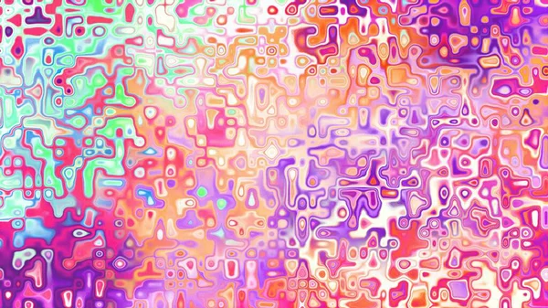 Yumuşak mor ve pembe tonlara sahip soyut organik hücresel doku, sıvı mozaik desen ve rüya gibi dijital yüzey