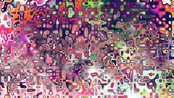 Yumuşak mor ve pembe tonlara sahip soyut organik hücresel doku, sıvı mozaik desen ve rüya gibi dijital yüzey