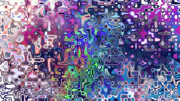 Yumuşak mor ve pembe tonlara sahip soyut organik hücresel doku, sıvı mozaik desen ve rüya gibi dijital yüzey