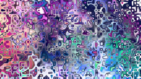 Yumuşak mor ve pembe tonlara sahip soyut organik hücresel doku, sıvı mozaik desen ve rüya gibi dijital yüzey