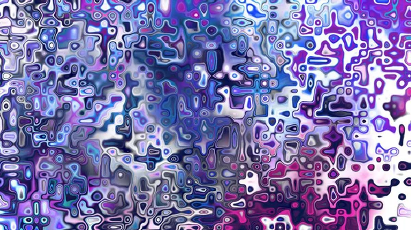 Yumuşak mor ve pembe tonlara sahip soyut organik hücresel doku, sıvı mozaik desen ve rüya gibi dijital yüzey