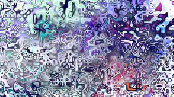 Yumuşak mor ve pembe tonlara sahip soyut organik hücresel doku, sıvı mozaik desen ve rüya gibi dijital yüzey