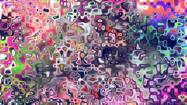 Yumuşak mor ve pembe tonlara sahip soyut organik hücresel doku, sıvı mozaik desen ve rüya gibi dijital yüzey