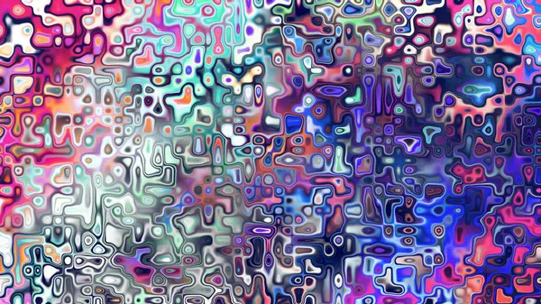 Yumuşak mor ve pembe tonlara sahip soyut organik hücresel doku, sıvı mozaik desen ve rüya gibi dijital yüzey