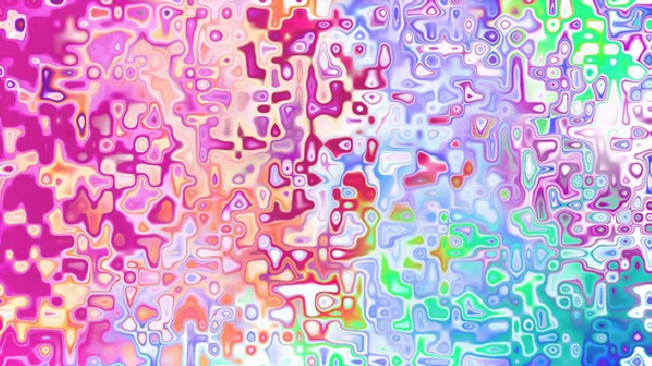 Yumuşak mor ve pembe tonlara sahip soyut organik hücresel doku, sıvı mozaik desen ve rüya gibi dijital yüzey