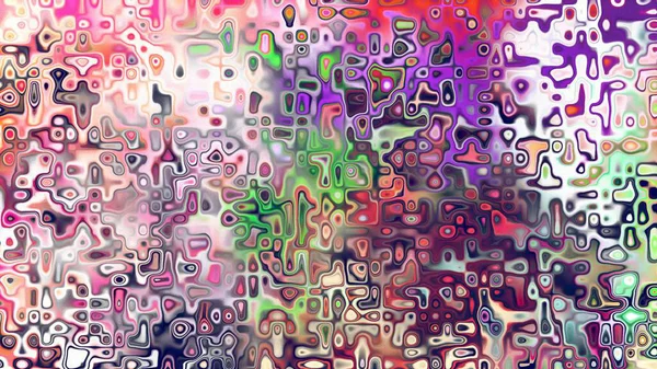 Yumuşak mor ve pembe tonlara sahip soyut organik hücresel doku, sıvı mozaik desen ve rüya gibi dijital yüzey