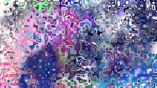 Yumuşak mor ve pembe tonlara sahip soyut organik hücresel doku, sıvı mozaik desen ve rüya gibi dijital yüzey