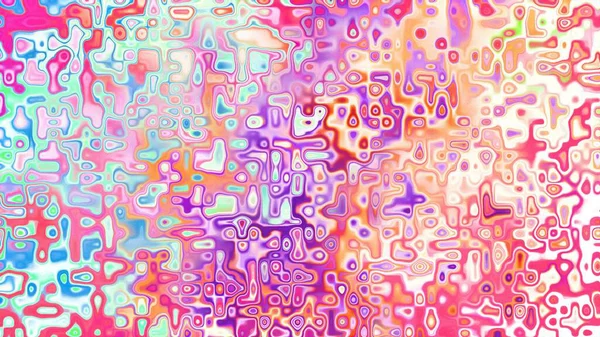 Yumuşak mor ve pembe tonlara sahip soyut organik hücresel doku, sıvı mozaik desen ve rüya gibi dijital yüzey