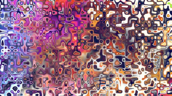 Yumuşak mor ve pembe tonlara sahip soyut organik hücresel doku, sıvı mozaik desen ve rüya gibi dijital yüzey