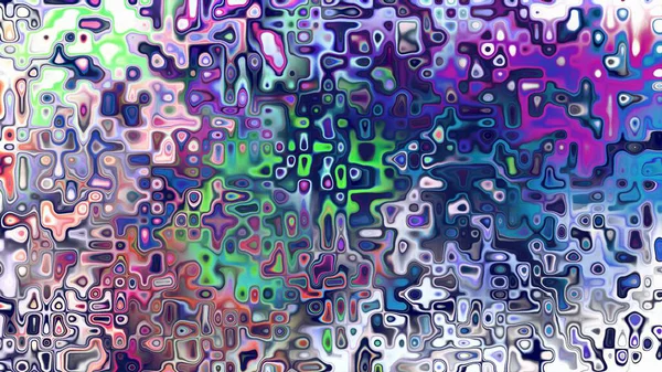 Yumuşak mor ve pembe tonlara sahip soyut organik hücresel doku, sıvı mozaik desen ve rüya gibi dijital yüzey