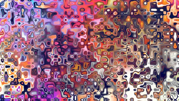 Yumuşak mor ve pembe tonlara sahip soyut organik hücresel doku, sıvı mozaik desen ve rüya gibi dijital yüzey