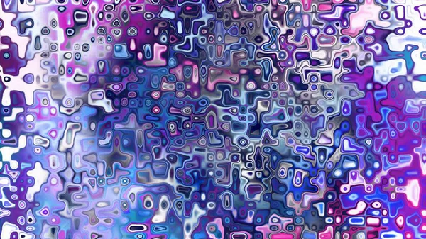 Yumuşak mor ve pembe tonlara sahip soyut organik hücresel doku, sıvı mozaik desen ve rüya gibi dijital yüzey