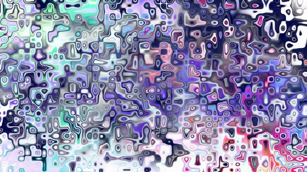 Yumuşak mor ve pembe tonlara sahip soyut organik hücresel doku, sıvı mozaik desen ve rüya gibi dijital yüzey